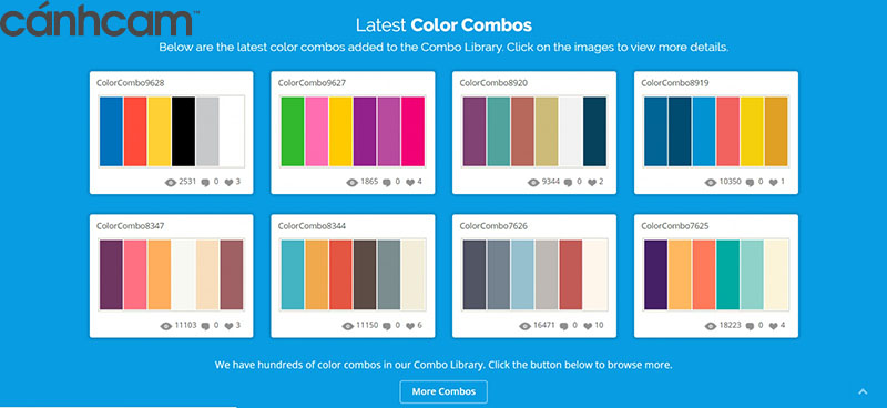 Trang web Colour Combination